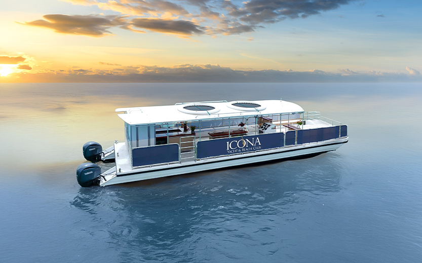 a boat on the water