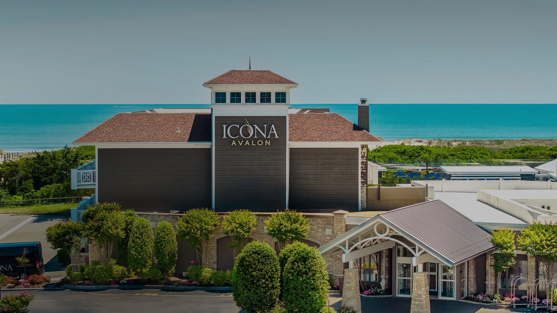 a building with a sign on the front