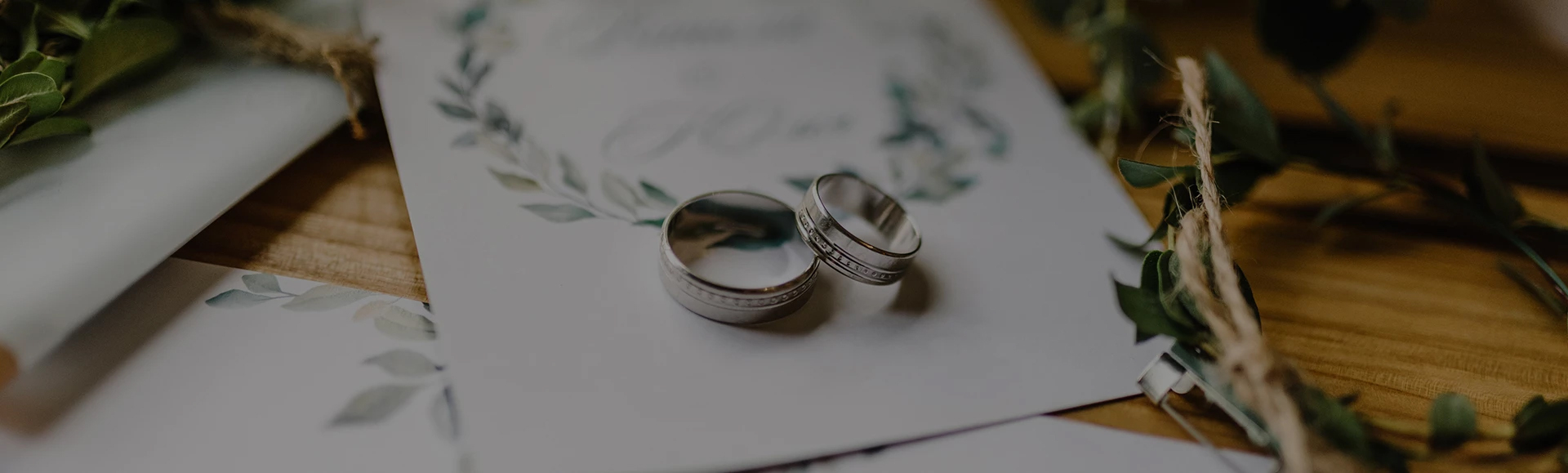 a ring on a table