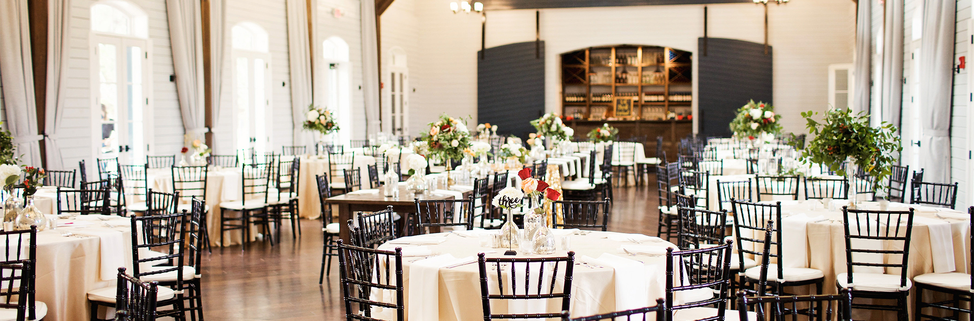 a table set for a party