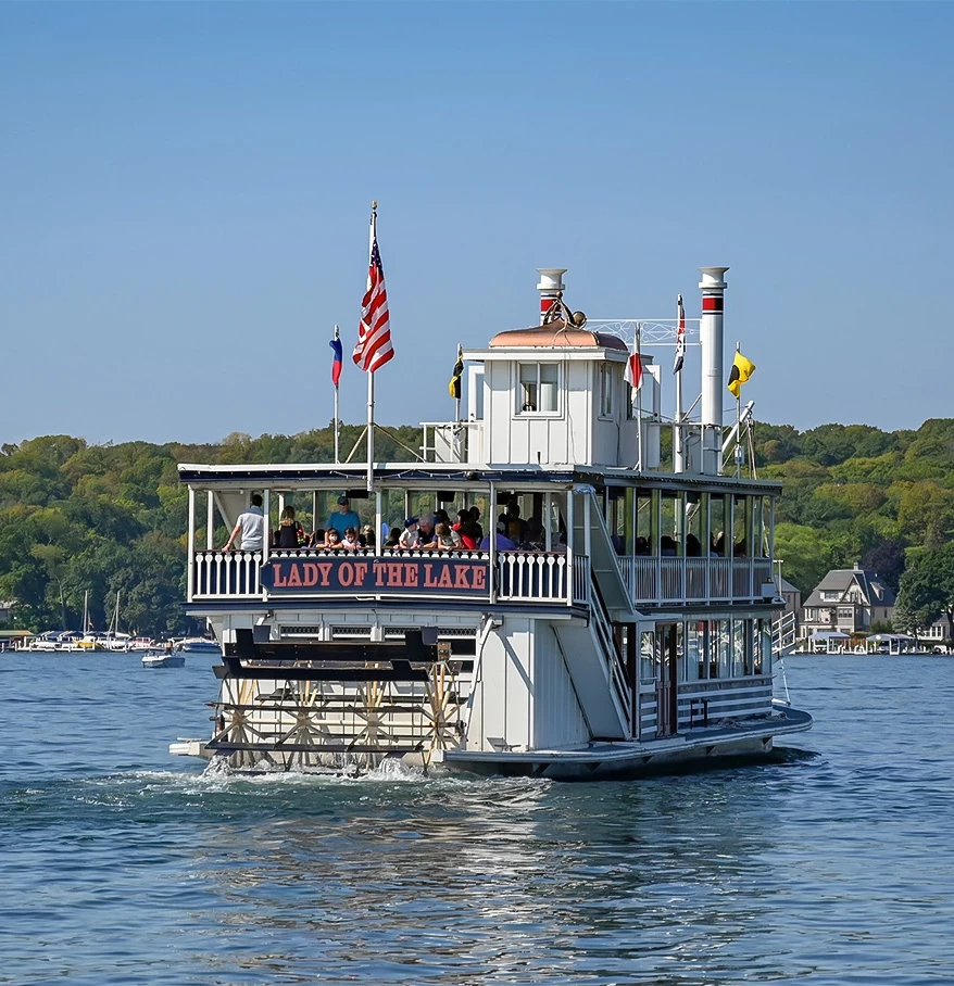 a boat on the water