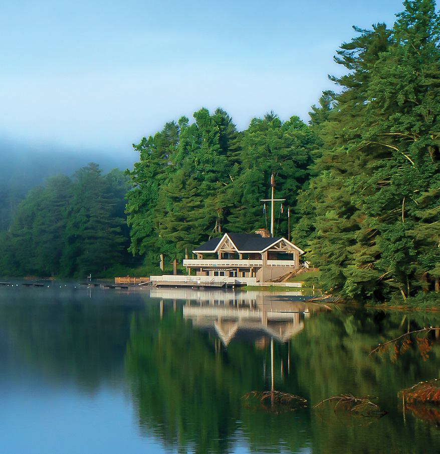 a house on the water