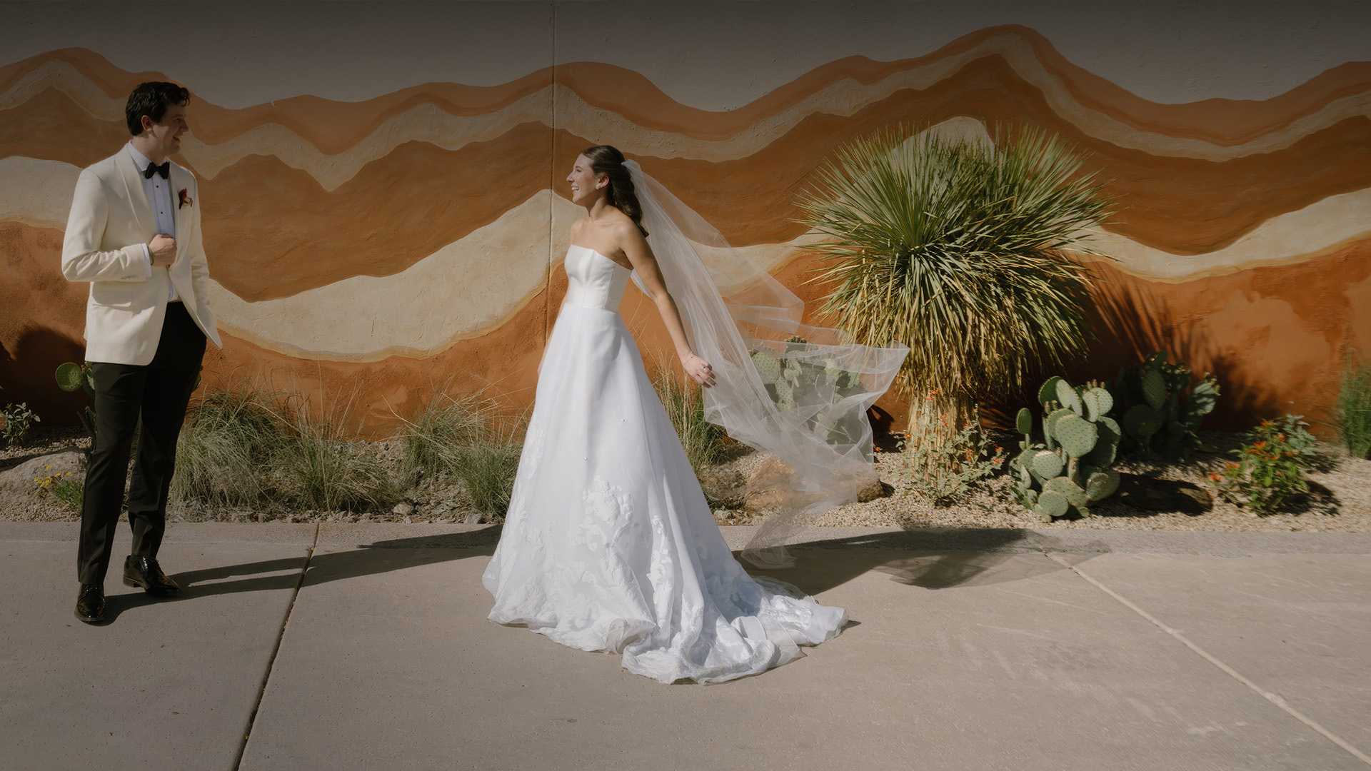a woman in a white dress