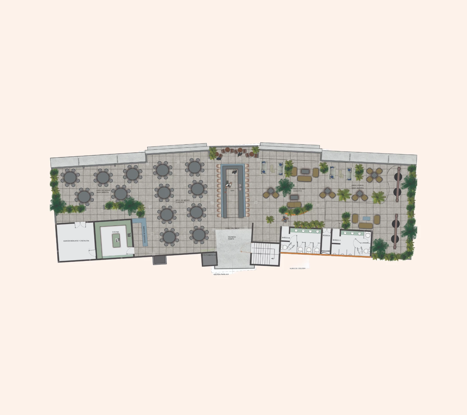 a floor plan of a building