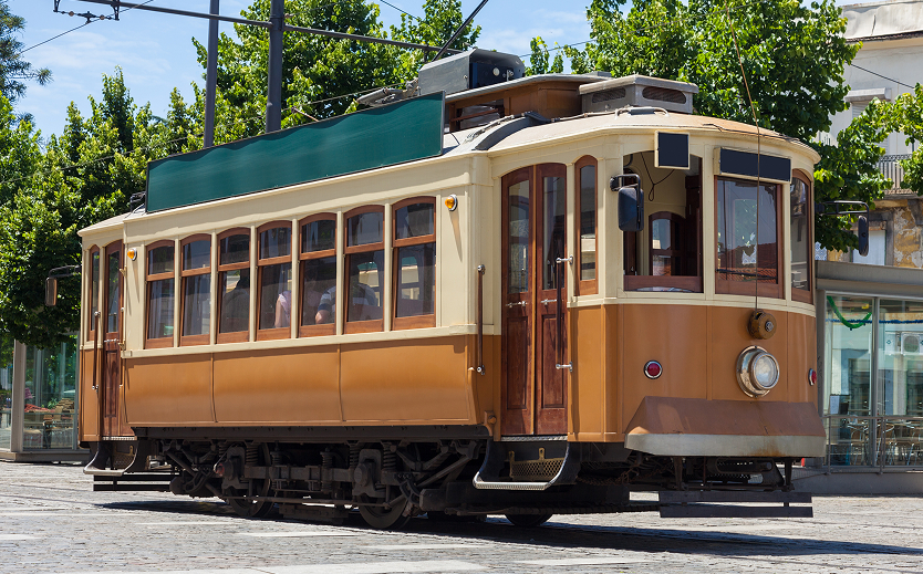 a train on the tracks
