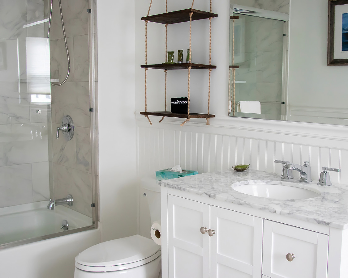 a bathroom with a sink and a toilet