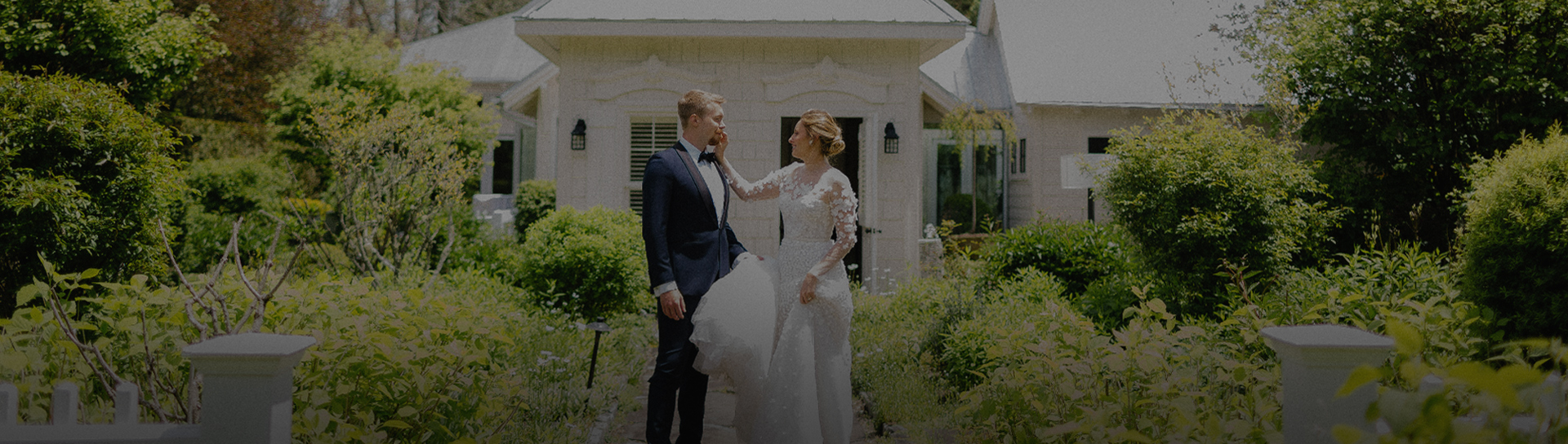 a man and woman in a suit