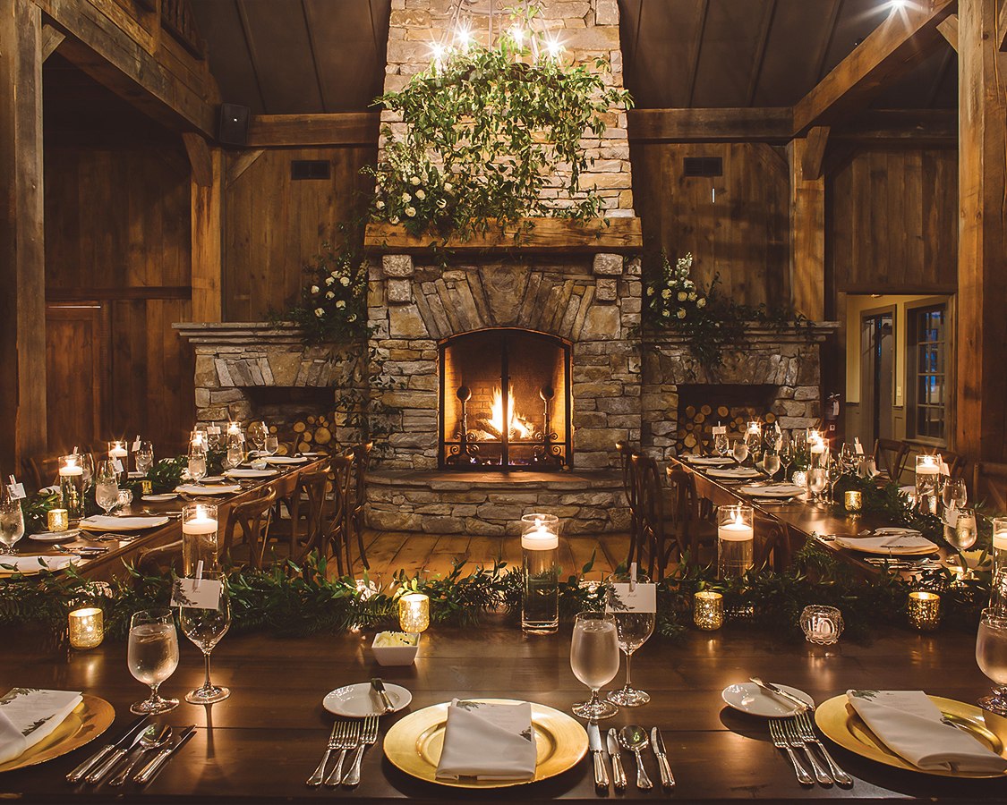 a table set for a dinner party