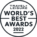 Travel + Liesure World's Best Awards logo 2022