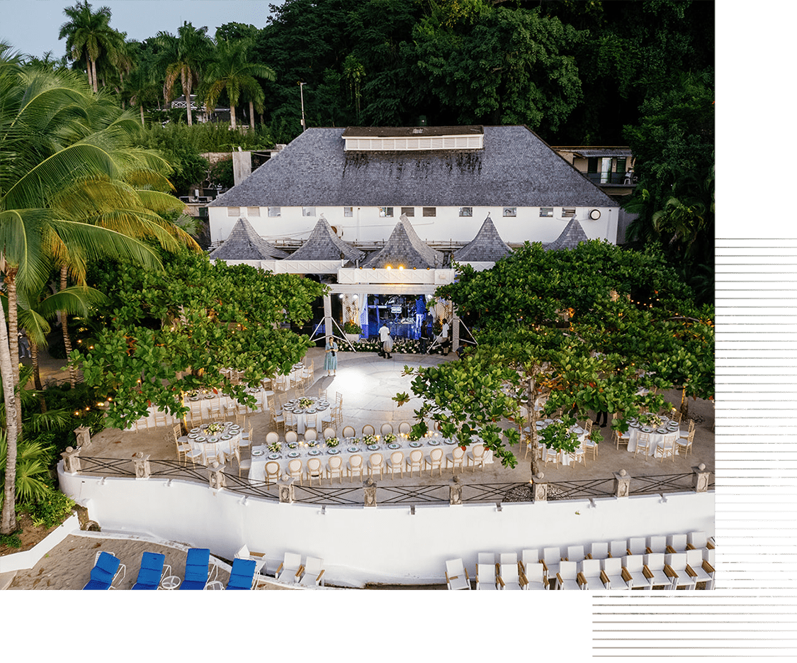 Luxury Caribbean Wedding Venues | Round Hill Hotel \u0026 Villas, image size:1125x935
