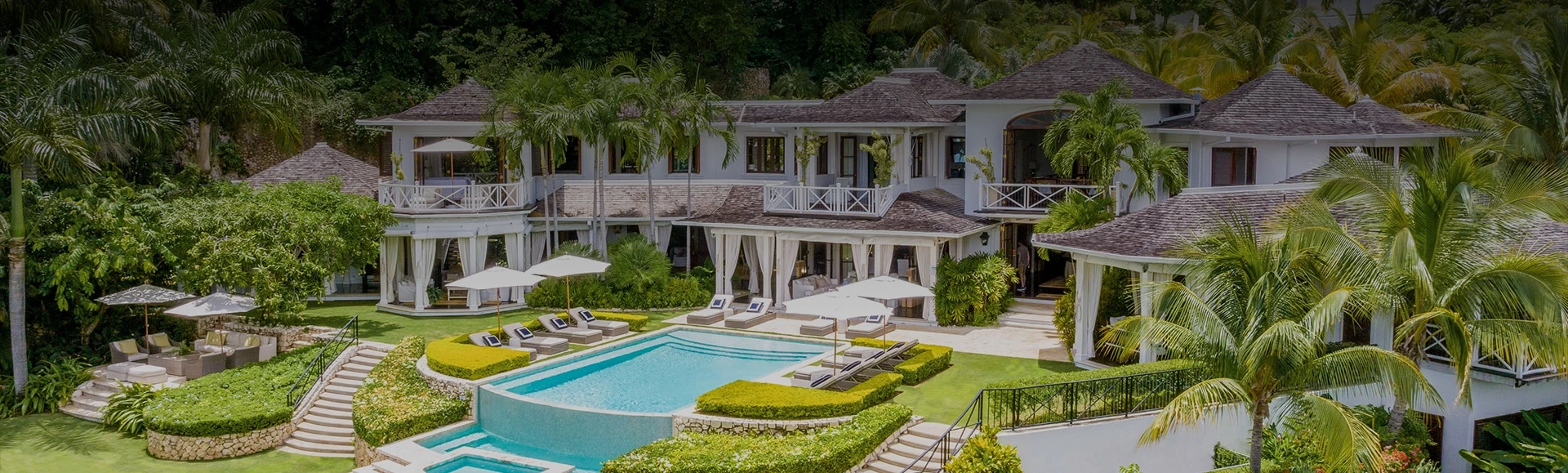 a swimming pool in a house