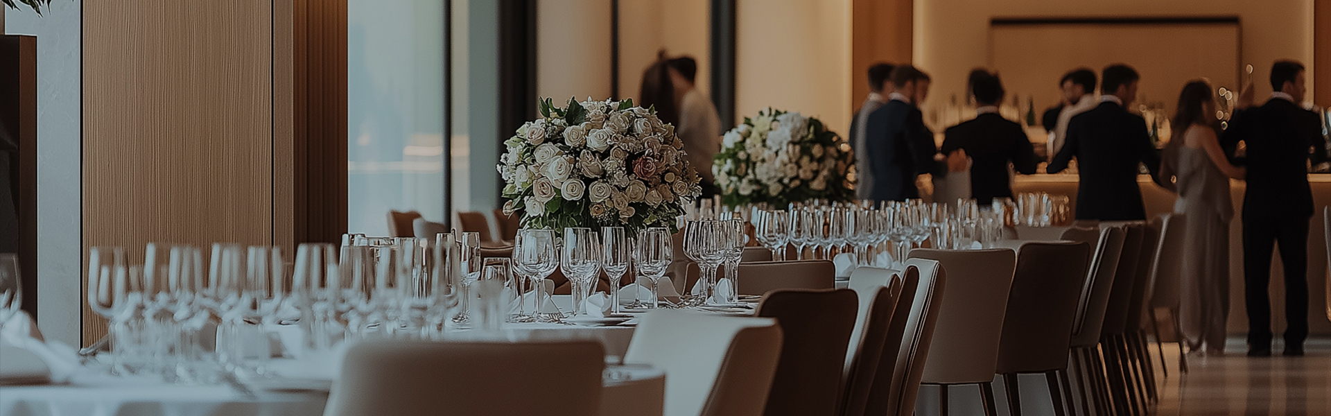 a table set for a party